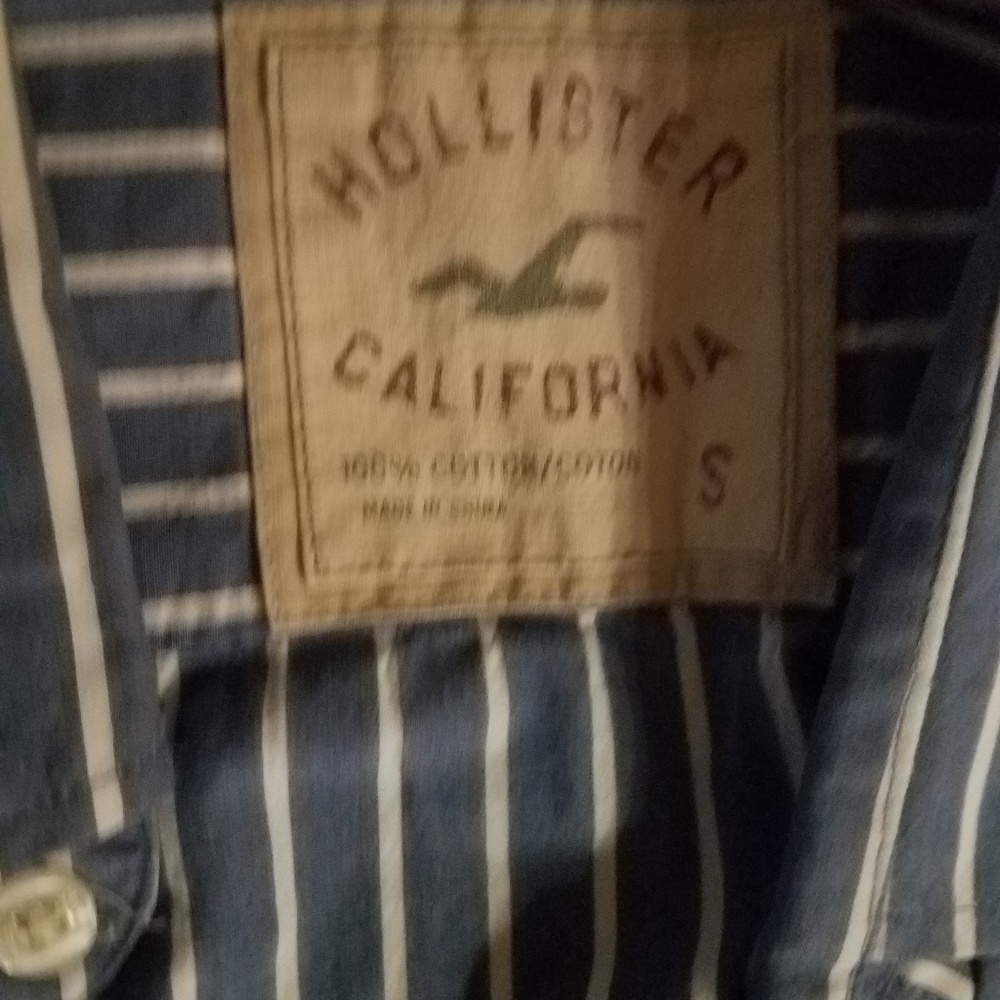 Hollister button down shirt